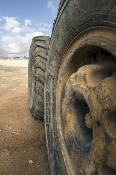 Roues de tracteur — Photo