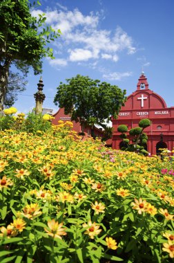 tarihi christ church malacca, malaysia