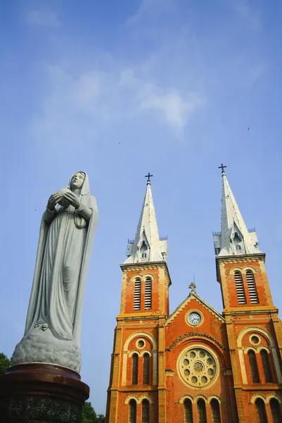 Catedral en Ho Chi Minh City, Vietnam — Foto de Stock