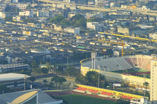 Bangkok ville vue de dessus gros plan photo — Photo