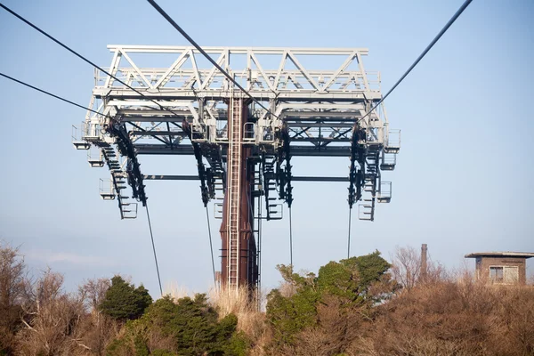 Seilbahn in Japan — Stockfoto