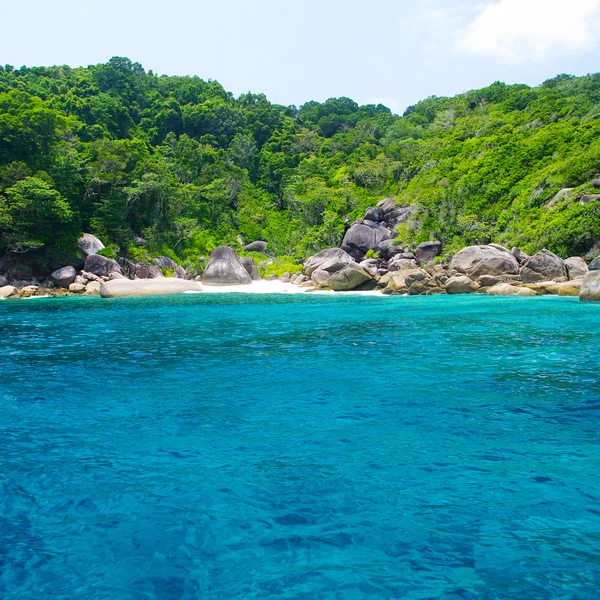 南タイ、アジアからの美しい青い海 — ストック写真