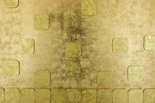 Arte fundo mosaico dourado — Fotografia de Stock