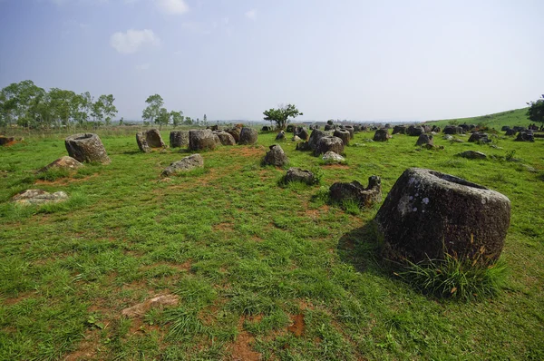 phonsavan, laos kavanozlarda alan