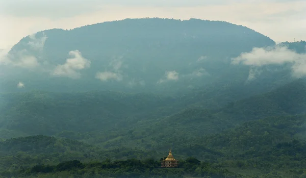 Luang pra bang z góry — Zdjęcie stockowe