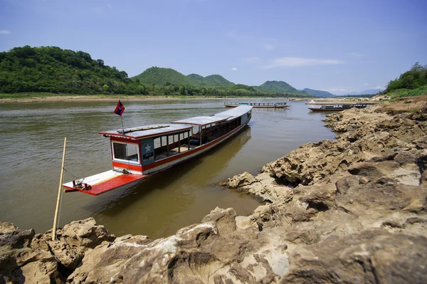 tekne mekong Nehri, sınır kapısı, denetim noktası