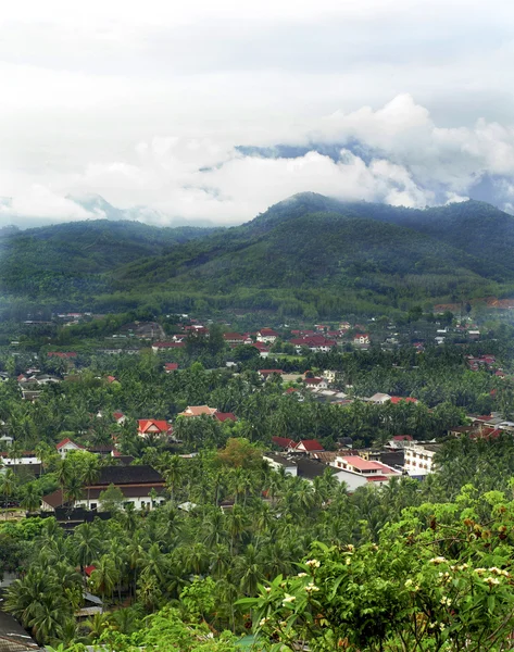 Luang pra bang von oben — Stockfoto