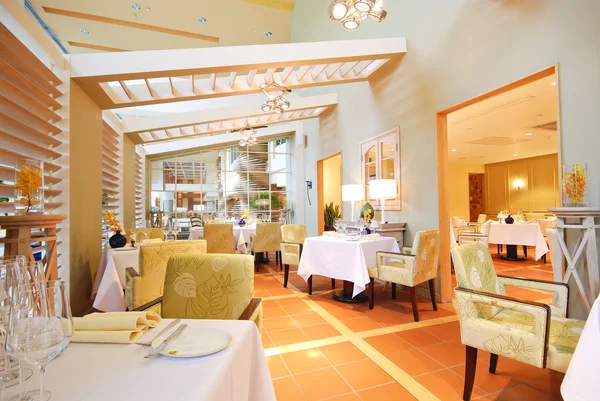 Interior of modern restaurant in classic — Stock Photo, Image