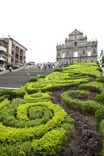 Catedral de San Pablo en Macao (Iglesia de Sao Paulo ) — Foto de Stock