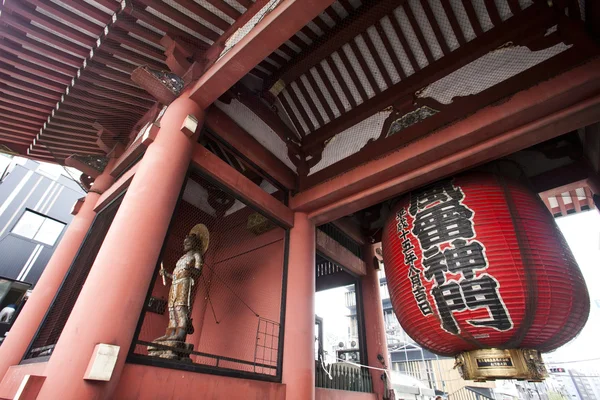 Laternen am Tempel Sensoji Asakusa — Stockfoto