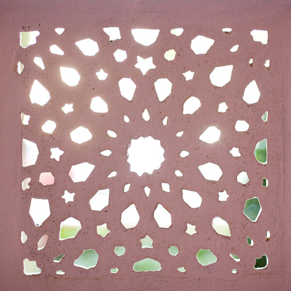 Резные стены в марокканском стиле
