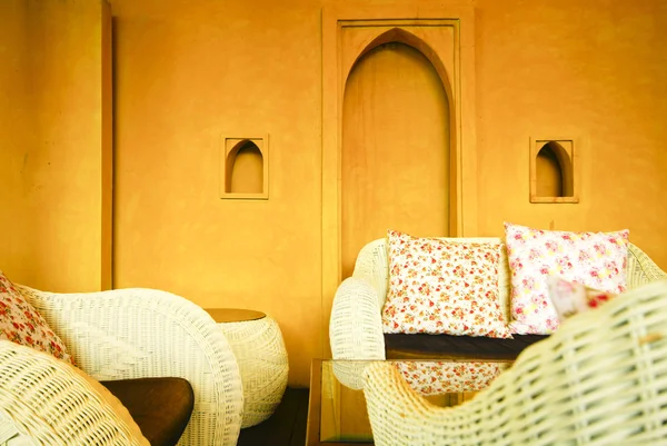 Interior tradicional, casa árabe de lujo — Foto de Stock