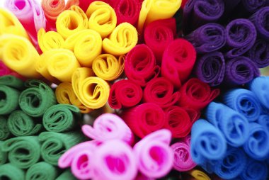 kumaş çok renkli arka plan bakış