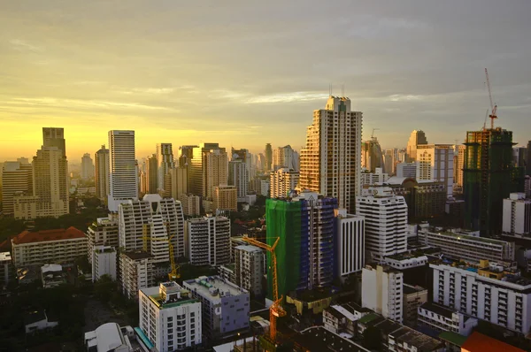 Město Bangkok na ráno — Stock fotografie