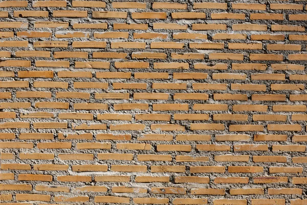 Bakgrund av orange tegel vägg konsistens — Stockfoto