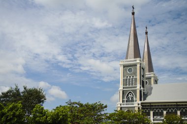Immaculate conception, chanthaburi, Tayland cathedreal