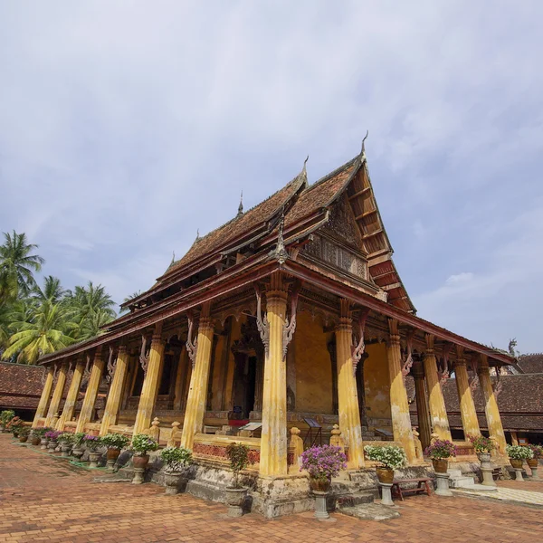 Boeddhistische wat sisaket in vientiane, laos — Stockfoto