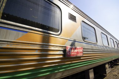 eski vintage Asya tren ulaşım