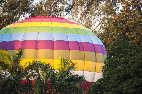 Del av varm luft ballon — Stockfoto