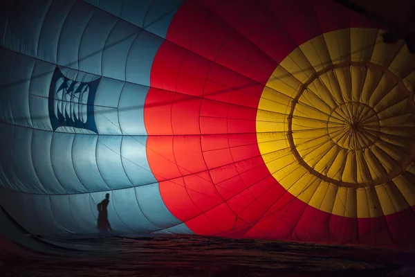 Luftballon drinnen — Stockfoto