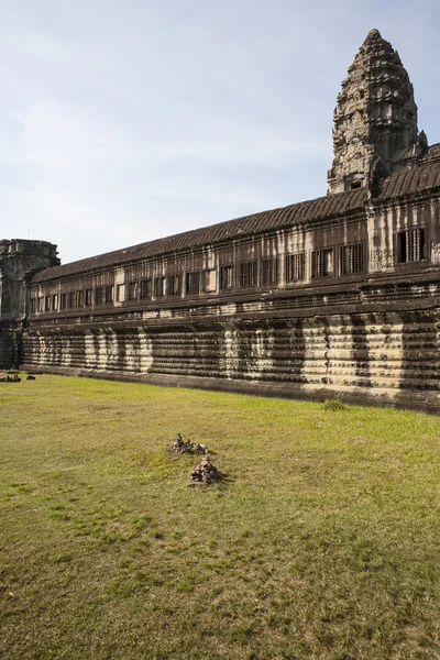 Angkor Wat dentro dos detalhes. Camboja — Fotografia de Stock