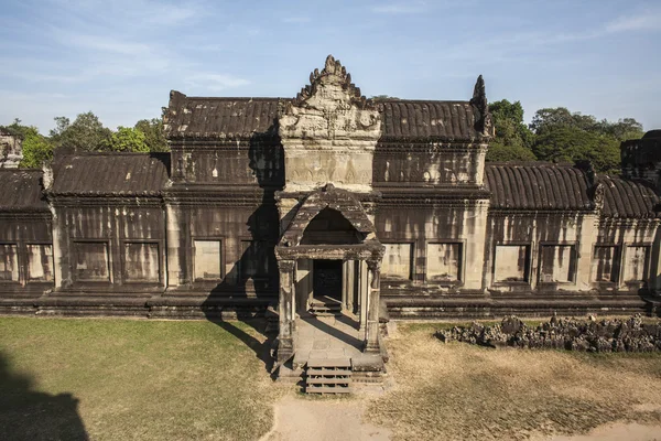 Detalle interior de Angkor Wat. Camboya —  Fotos de Stock