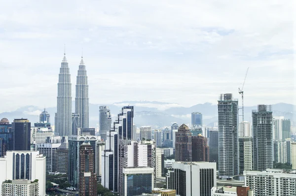 Malajsie, budování pohled shora — Stock fotografie
