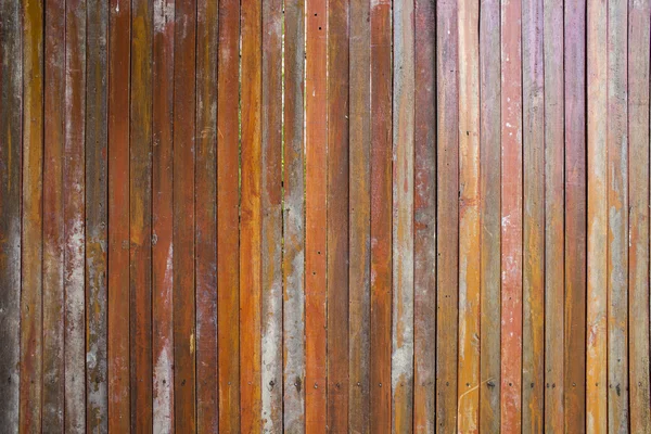 Ročník hnědé dřevěné prkené zdi textury pozadí — Stock fotografie