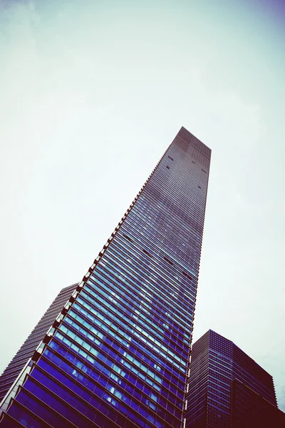 Arquitetura de negócios de construção moderna de Singapura — Fotografia de Stock