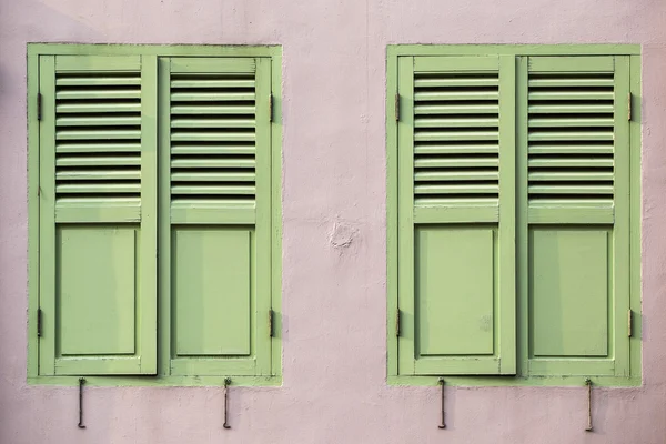 Janelas vintage — Fotografia de Stock