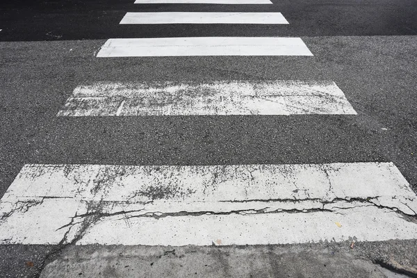 Crosswalk on the road — Stock Photo, Image