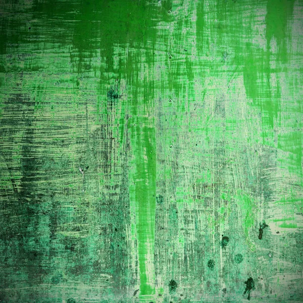 Oude hout achtergrond in groene kleur — Stockfoto
