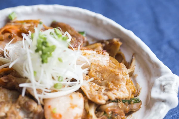 Buta-Kimchi-Essen — Stockfoto