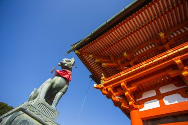 Fushimi Inari Taisha shrine. Kyoto. Japan clipart