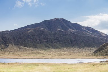 Mount ASO. Kumamoto. Japan clipart