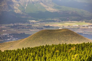 Mount aso. Kumamoto. Japonya