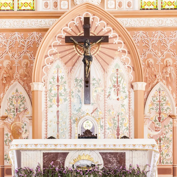 Igreja interior — Fotografia de Stock