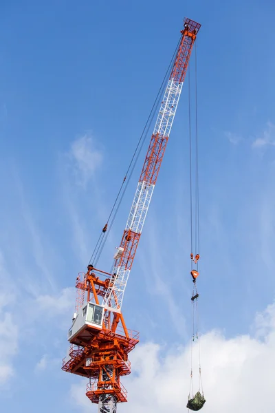 Cantiere con cielo blu — Foto Stock