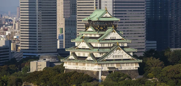 Zamek Ōsaka. Japonia — Zdjęcie stockowe