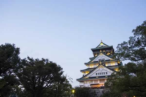 Osaka hrad. Japonsko — Stock fotografie