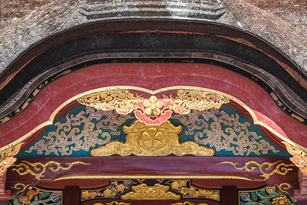 Dazaifu Tenmangu Shrine detay kapatmak — Stok fotoğraf