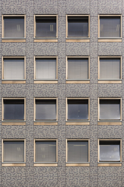 Modern windows building