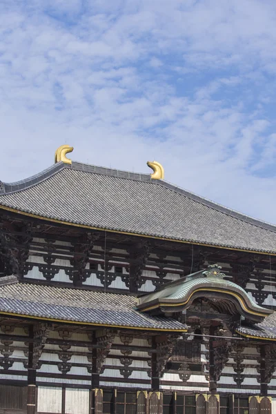 Todai-ji ναό. Nara. Ιαπωνία — Φωτογραφία Αρχείου