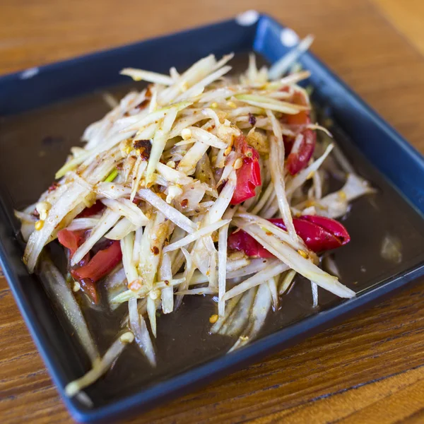 Papaya salad — Stock Photo, Image