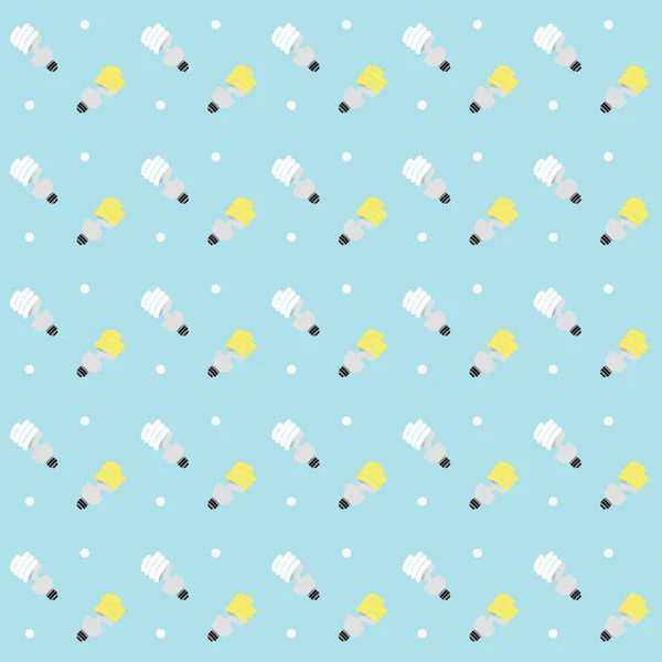 Idée ampoule motif fond pastel. vecteur. eps10 — Image vectorielle