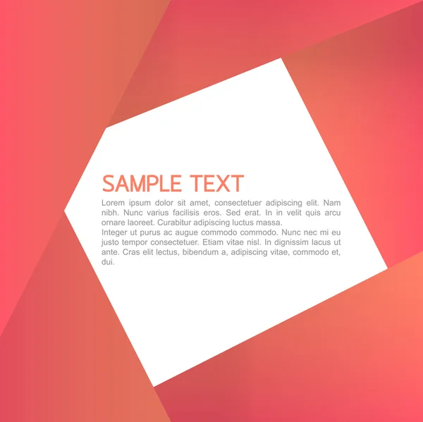 Abstrakt bakgrund och utrymme för text — Stock vektor