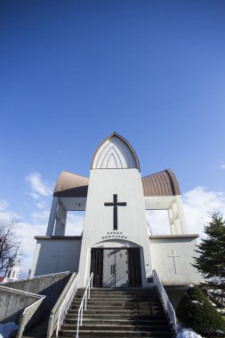 hakodate kilisede. kuzeyinde Japonya Hokkaido