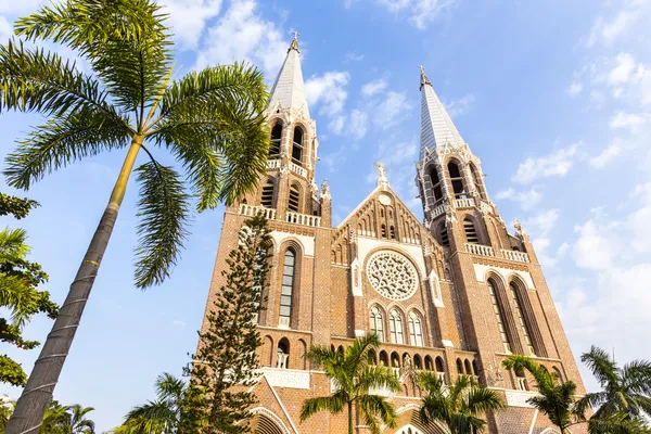 Katedrála v Saint mary. Yangon. Myanmar. — Stock fotografie