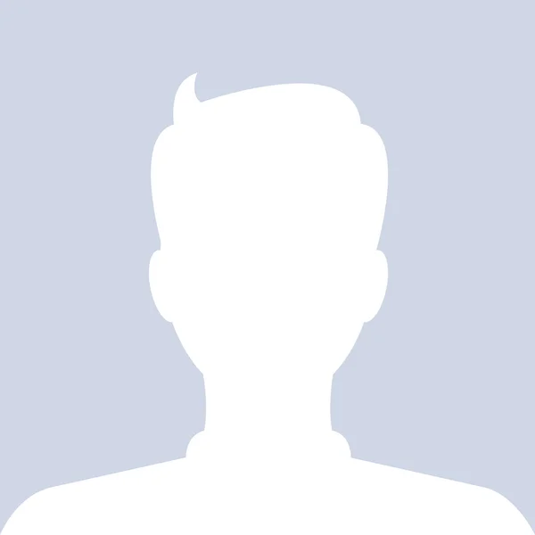 Avatar internet social profile. Vector — Stock Vector