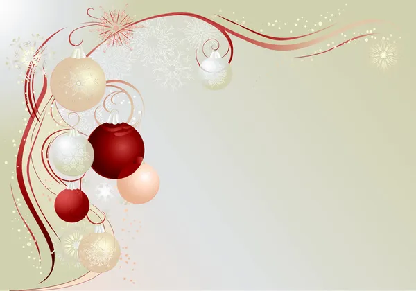 Silver christmas background — Stock Photo, Image